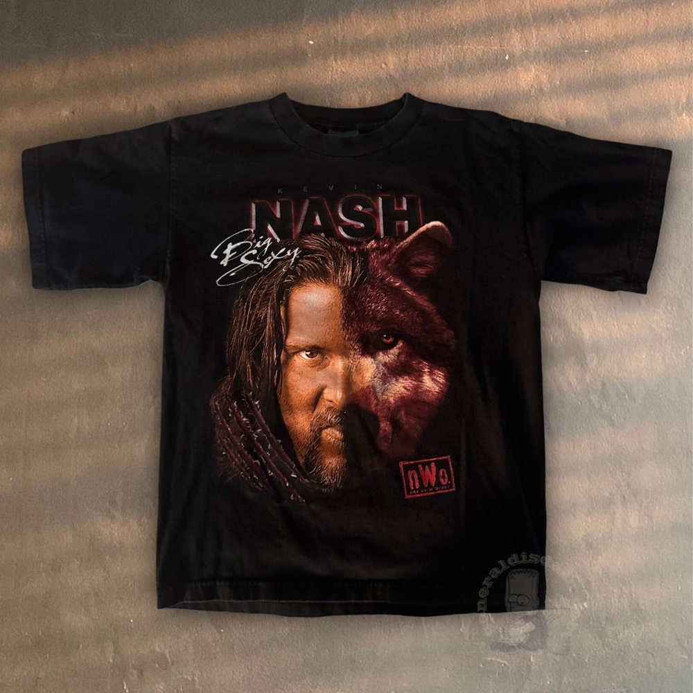 1998 outsiders NWO big sexy kevin nash wolf pack 90s tee rare vintage wrestling